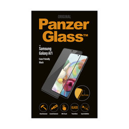 PanzerGlass - Tvrzené Sklo Case Friendly pro Samsung Galaxy A71, černá
