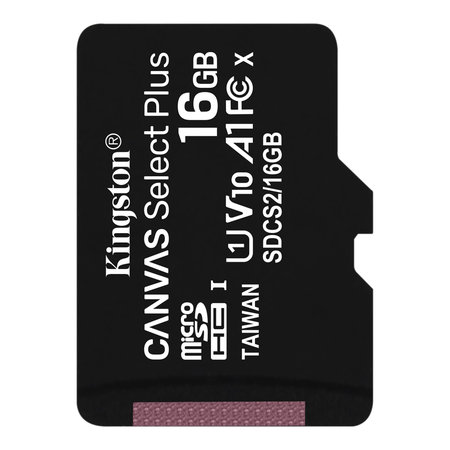 Kingston - MicroSDXC Paměťová Karta Canvas Select Plus 128 GB