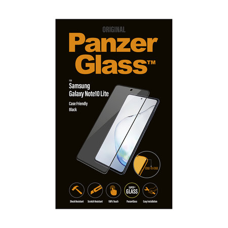 PanzerGlass - Tvrzené Sklo Case Friendly pro Samsung Galaxy Note 10 Lite, black