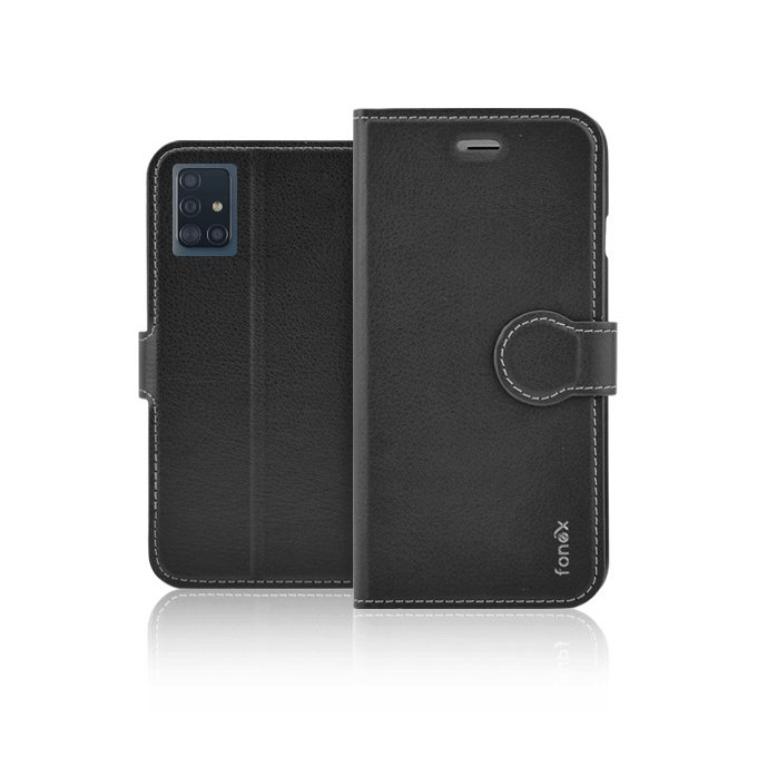Fonex - Pouzdro Book Identity pro Samsung Galaxy A51, černá