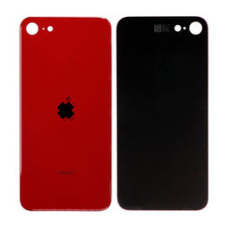 Apple iPhone SE (2nd Gen 2020) - Sklo Zadního Housingu (Red)