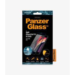 PanzerGlass - Tvrzené Sklo Case Friendly AB pro iPhone 6, 6s, 7, 8, SE 2020 a SE 2022, black