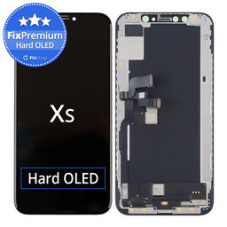 Apple iPhone XS - LCD Displej + Dotykové Sklo + Rám Hard OLED FixPremium
