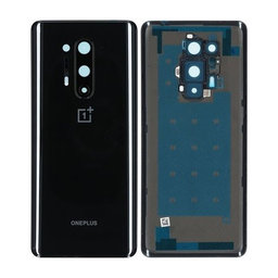 OnePlus 8 Pro - Bateriový Kryt (Onyx Black) - 1091100173 Genuine Service Pack