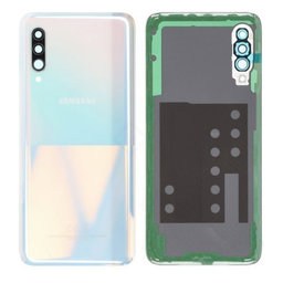 Samsung Galaxy A90 A908F - Bateriový Kryt (Bílá) - GH82-20741B Genuine Service Pack
