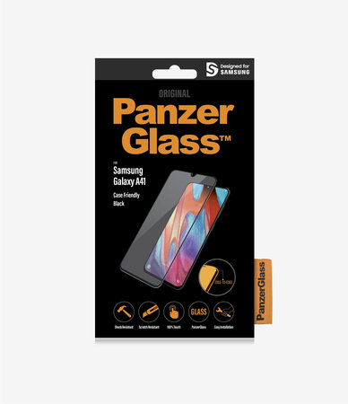 PanzerGlass - Tvrzené Sklo Case Friendly pro Samsung Galaxy A41, černá