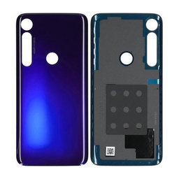 Motorola Moto G8 Plus - Bateriový Kryt (Dark Blue) - 5S58C16224 Genuine Service Pack