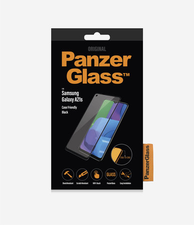 PanzerGlass - Tvrzené Sklo Case Friendly pro Samsung Galaxy A21s, černá