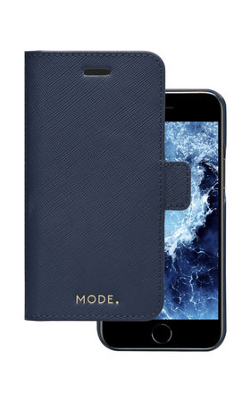 MODE - Pouzdro New York pro iPhone SE 2020/8/7, ocean blue