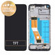 Samsung Galaxy A11 A115F - LCD Displej + Dotykové Sklo + Rám (Black) - GH81-18760A Genuine Service Pack