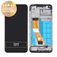 Samsung Galaxy A11 A115F - LCD Displej + Dotykové Sklo + Rám (Black) - GH81-18760A Genuine Service Pack