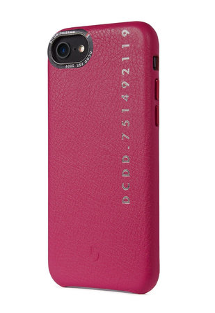 Decoded Leather Back Cover kožené pouzdro pro iPhone SE 2020/8/7, růžové