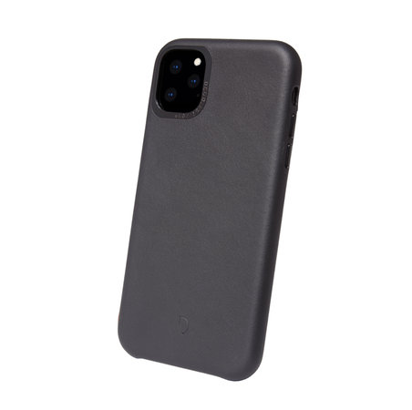 Decoded Leather Back Cover kožené pouzdro pro iPhone 11 Pro, černé