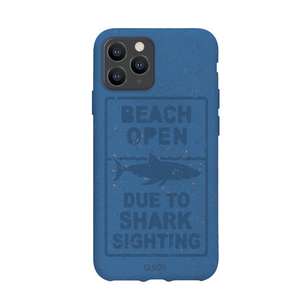 SBS - Pouzdro Oceano pro iPhone 11 Pro, 100% kompostovatelné, shark