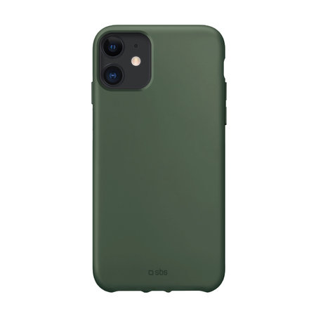 SBS - Pouzdro TPU pro iPhone 11, recyklované, Eco balení, zelená