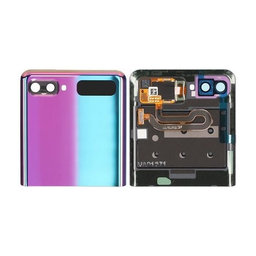 Samsung Galaxy Z Flip F700N - Bateriový Kryt Vrchní (Mirror Purple) - GH96-13380B Genuine Service Pack