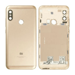Xiaomi Mi A2 Lite - Bateriový Kryt (Gold) - 560220049033 Genuine Service Pack