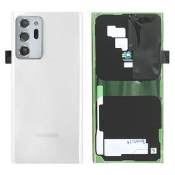 Samsung Galaxy Note 20 Ultra N986B - Bateriový Kryt (Mystic White) - GH82-23281C Genuine Service Pack