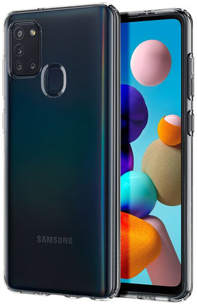 Spigen - Liquid Crystal pro Samsung Galaxy A21s, transparentná