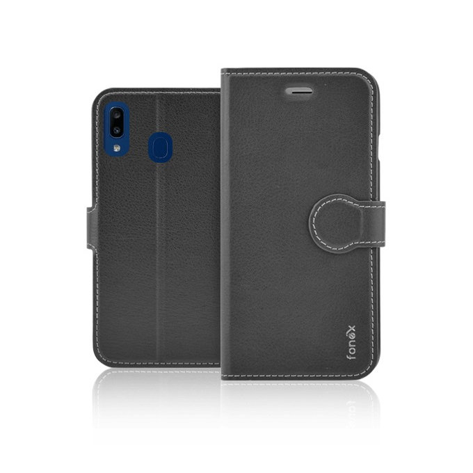 Fonex - Pouzdro Book Identity pro Samsung Galaxy A20e, černá
