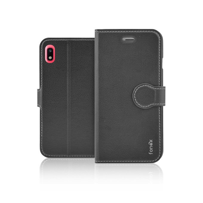 Fonex - Pouzdro Book Identity pro Samsung Galaxy A10, černá
