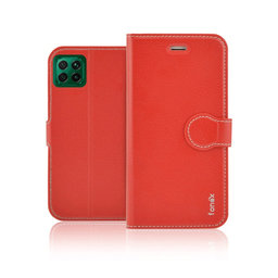 Fonex - Pouzdro Book Identity pro Huawei P40 Lite, červená
