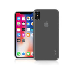 Fonex - Pouzdro Invisible pro iPhone X a XS, transparentní