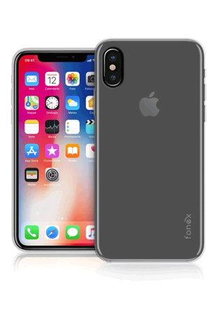 Fonex - Pouzdro Invisible pro iPhone X a XS, transparentní