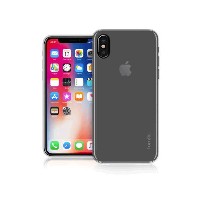 Fonex - Pouzdro Invisible pro iPhone X a XS, transparentní