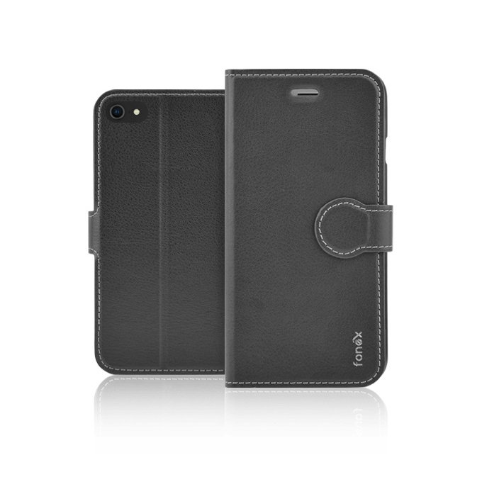 Fonex - Pouzdro Book Identity pro iPhone 7, 8, SE 2020 a SE 2022, černá