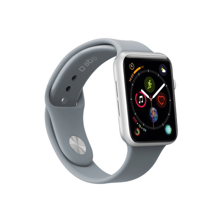 SBS - Náramek pro Apple Watch 40 mm, velikost S / M, šedá