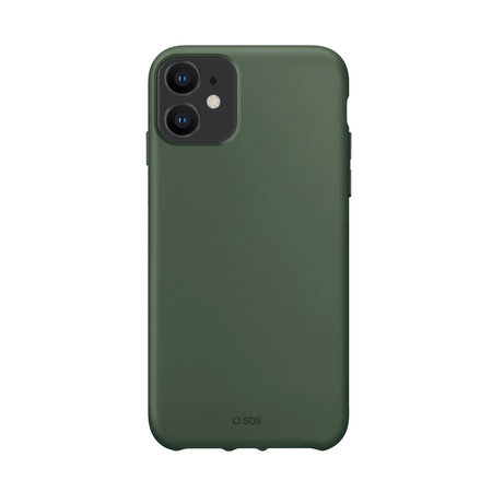 SBS - Pouzdro TPU pro iPhone 12 mini, recyklováno, dark green