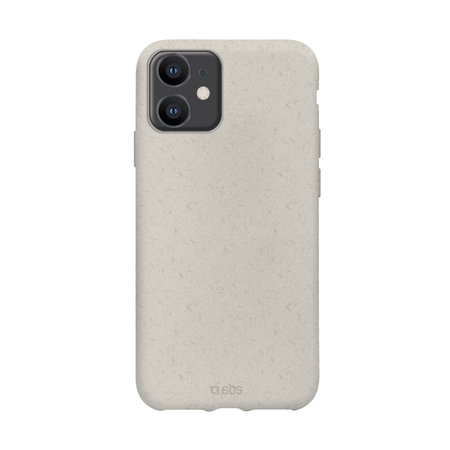 SBS - Pouzdro Oceano pro iPhone 12 mini, 100% kompostovatelné, bílá