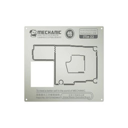 Mechanic iTin 22 - Ocelová Šablona Základní Desky pro iPhone 11 Pro, 11 Pro Max