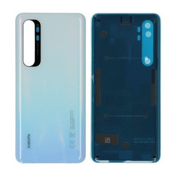 Xiaomi Mi Note 10 Lite - Bateriový Kryt (Glacier White) - 550500006S1L Genuine Service Pack