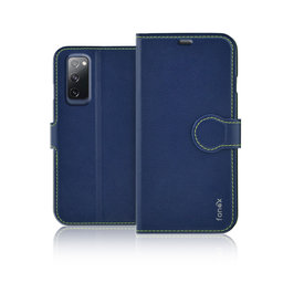Fonex - Pouzdro Book Identity pro Samsung Galaxy S20 FE, modrá