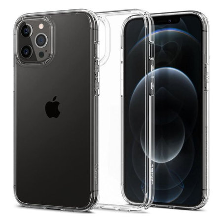 Spigen - Pouzdro Ultra Hybrid pro iPhone 12 Pro Max, transparentná