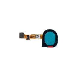 Samsung Galaxy M11 M115F - Senzor Otisku Prsta + Flex Kabel (Metallic Blue) - GH81-18751A Genuine Service Pack