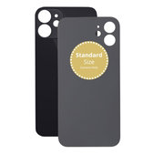 Apple iPhone 12 Mini - Sklo Zadního Housingu (Black)