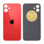 Apple iPhone 12 Mini - Sklo Zadního Housingu (Red)