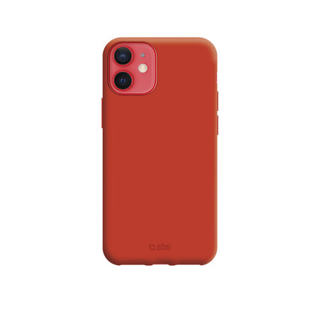 SBS - Pouzdro Vanity pro iPhone 12 mini, červená