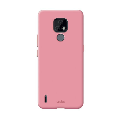 SBS - Pouzdro Sensity pro Motorola Moto E7, růžová