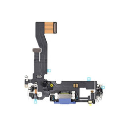 Apple iPhone 12, 12 Pro - Nabíjecí Konektor + Flex Kabel (Blue)