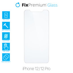 FixPremium Glass - Tvrzené sklo pro iPhone 12 a 12 Pro