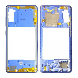 Samsung Galaxy A41 A415F - Střední Rám (Prism Crush Blue) - GH98-45511D Genuine Service Pack