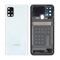 Samsung Galaxy A51 5G A516B - Bateriový Kryt (Prism Cube White) - GH82-22938B Genuine Service Pack