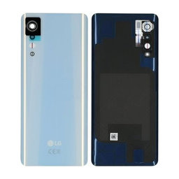LG Velvet 5G - Bateriový Kryt (Aurora White) - ACQ30087631 Genuine Service Pack