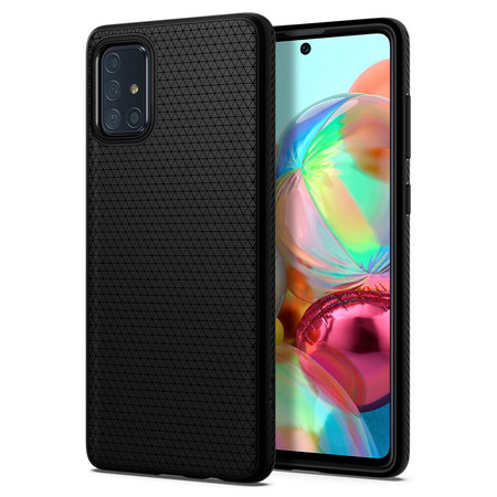 Spigen - Pouzdro Liquid Air pro Samsung Galaxy A71, černá