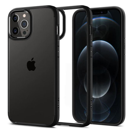 Spigen - Pouzdro Ultra Hybrid pro iPhone 12 Pro Max, černá