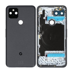 Google Pixel 5 - Bateriový Kryt (Just Black) - G949-00095-01 Genuine Service Pack